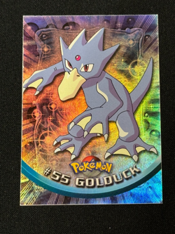 Pokemon TCG Golduck #55 Topps Trading Cards Series 1 Chrome Foil Holo LP - Image 1