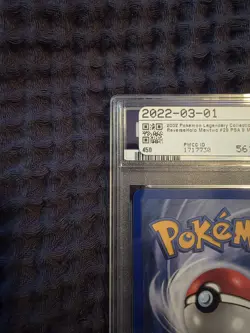 Pokemon Mewtwo Reverse Holo Card 29/110 Legendary Collection PSA 9 - Image 4