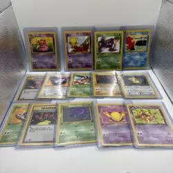 Pokemon 1ST EDITION Lot of 14 Cards – NM -Vintage (Fossil, Team Rocket) - Image 1