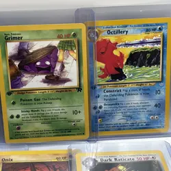 Pokemon 1ST EDITION Lot of 14 Cards – NM -Vintage (Fossil, Team Rocket) - Image 2