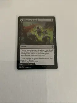Magic: The Gathering Malakir Rebirth Card Zendikar Rising English Edition NM - Image 1