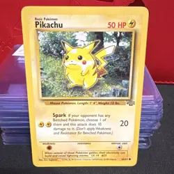 Pokemon Jungle Lot 2 Cards Pikachu 60/64 & Snorlax 27/64 LP+ - Image 2