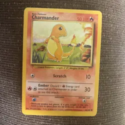 Charmander - Base Set - 46/102 - Pokemon Card - 1999 - Image 1