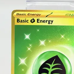 Basic Leaf Energy Gold Card 278/193 Pokemon TCG Paldea Evolved NM - Image 2