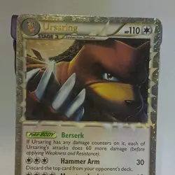 Ursaring Prime Unleashed Holo Card 89/95 Rare - Image 1