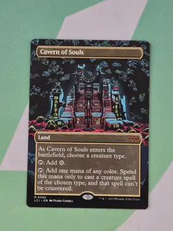 Cavern of Souls (0345) (Borderless) The Lost Caverns of Ixalan Regular - Image 1