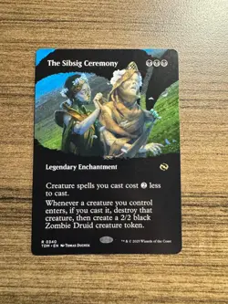 The Sibsig Ceremony Tarkir Dragonstorm Rare - Image 3