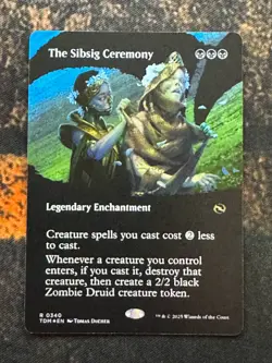 The Sibsig Ceremony Tarkir Dragonstorm Rare - Image 4