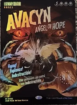 FOIL Showcase, Avacyn, Angel of Hope - NM/Fresh English Innistrad Remastered MTG - Image 1