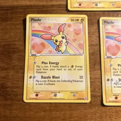 Pokemon Plusle 69/101 and Minun 67/101 Ex Hidden Legends 5 Card Lot - Image 2