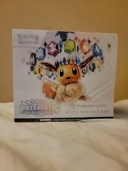 NEW UNOPENED Prismatic Evolutions Elite Trainer Box ETB Scarlet and Violet - Image 1