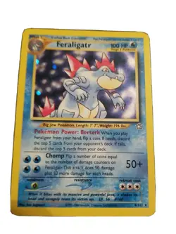 Pokemon Neo Genesis Feraligatr 4/111 Holo Rare - Image 1