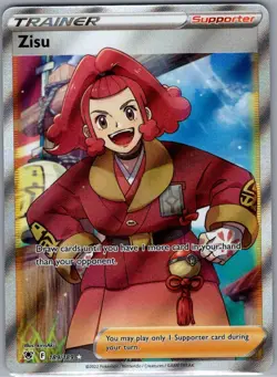 Zisu (Full Art) 189/189 SWSH10: Astral Radiance - Pokemon Card - NM - Image 1