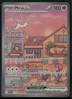 2023 Pokemon Scarlet & Violet SV 151 Promo Mew ex 053 - Image 1