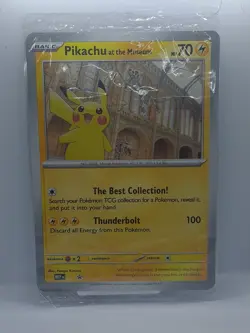 Pokemon TCG Pikachu At The Museum Promo Card - Image 1