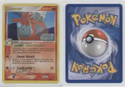 Camerupt Reverse Foil Pokemon EX Crystal Guardians #3 2006 - Image 3