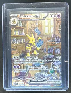 2023 Pokemon SV 151 Alakazam ex Special Illustration Rare #201/165 - Image 1