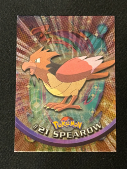 Pokemon TCG Spearow #1 Topps Series 1 Chrome Foil Holo LP - Image 1
