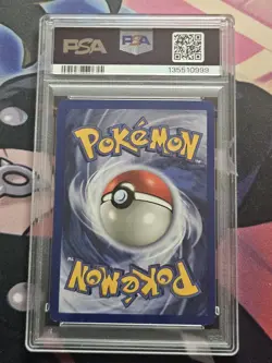 1999 POKEMON BASE SET UNLIMITED #4 CHARIZARD-HOLO PSA 7 - Image 4