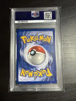 2000 POKEMON PROMO BLACK STAR POKEMON LEAGUE #18 TEAM ROCKET'S MEOWTH PSA 10 - Image 2