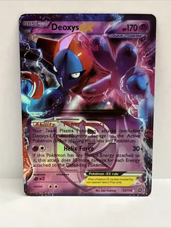 Pokemon TCG - Deoxys EX - 53/116 - Ultra Rare - Plasma Freeze MP - Image 1