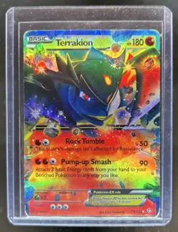2012 Pokemon Black & White Dragons Exalted Terrakion #71 - Image 1