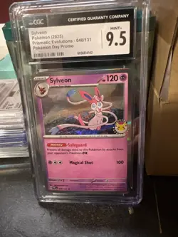 Sylveon - (Pokemon Day) 040/131 Miscellaneous Cards & Products Holo CGCMint+ 9.5 - Image 1