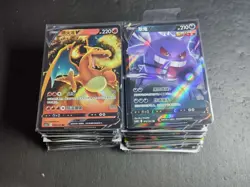 200 Lot Pokemon TCG Chinese RR Mewtwo Charizard Genger Mew Rayquaa #4 SE58 - Image 1