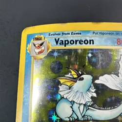 Vaporeon 12/64 - Jungle Unlimited Holo WOTC Pokemon TCG MP - Image 3
