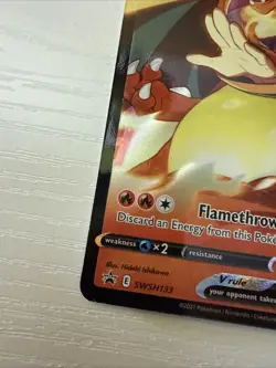 Pokemon Lance's Charizard V SWSH133 SWSH: Sword & Shield Promo Holo EN - Image 5