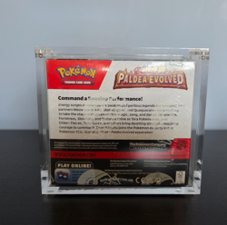 Pokemon Scarlet and Violet - Paldea Evolved Booster Box (w/ Acrylic Case) - Image 3