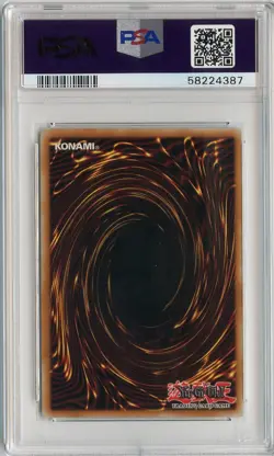 2007 Yu-Gi-Oh! - Elemental Hero Grand Neos - Secret Rare - CT04-EN001 - PSA 8 - Image 2