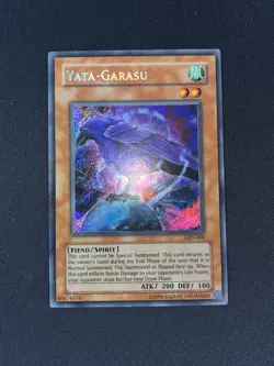 Yugioh Yata-Garasu LOD-000 Secret Rare NM-Mint - Image 1