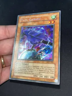 Yugioh Yata-Garasu LOD-000 Secret Rare NM-Mint - Image 3