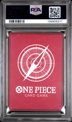 2025 ONE PIECE OP13-CARRYING ON HIS WILL ALTERNATE ART MONKEY D. LUFFY PSA 10 - Image 2