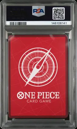 2025 ONE PIECE OP13-CARRYING ON HIS WILL ALTERNATE ART MONKEY D. LUFFY PSA 10 - Image 2