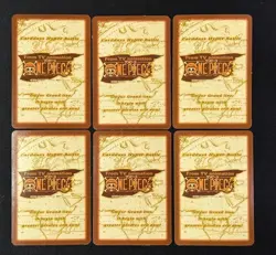 One Piece Hyper Battle Rare Limited Carddass 2000 Promo Set Of 6 - Image 3