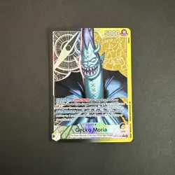 2025 One Piece OP14 The Azure Sea's Seven GECKO MORIA ALTERNATE ART LEADER ALT 2 - Image 1