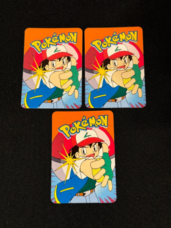 3 Pokemon Abra Golbat Doduo #063 #042 #084 Sticker Prism Holo Card Lot - Image 2