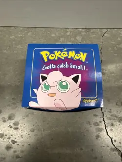 Pokemon 23K Gold Jigglypuff Card 1999 Burger King Ball Box LE Promo Sealed Mint - Image 2