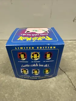 Pokemon 23K Gold Jigglypuff Card 1999 Burger King Ball Box LE Promo Sealed Mint - Image 4