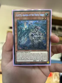 Yu-Gi-Oh Elzette, Azamina of The White Forest SUDA-EN008 Secret Rare Card - Image 1