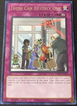 There Can Be Only One VASM-EN015 Valiant Smashers 1st Edition - Yugioh Card - Image 1