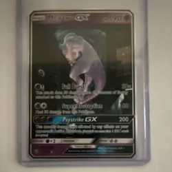 Pokemon Mewtwo GX 78/73 Shining Legends Shiny Holo Rare Card English - Image 1