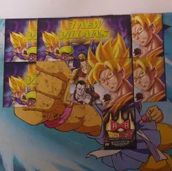 Dragon Ball Z CCG, Score, Babidi Saga, 3 Card Lot Piccolo Gotenks Vegito - Image 1