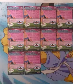 Dragon Ball Z CCG, Score, Babidi Saga, 3 Card Lot Piccolo Gotenks Vegito - Image 4