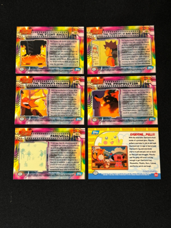22 Pokemon Topps TV Series Trading Card Lot Chrome Foil Holo Non Holo Charizard - Image 3