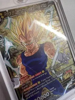 Dragon Ball Super Card Game Majin Vegeta Tournament Promo P-565 English - Image 2