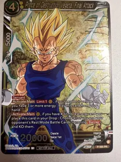 Dragon Ball Super Card Game Majin Vegeta Tournament Promo P-565 English - Image 3