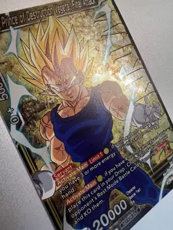 Dragon Ball Super Card Game Majin Vegeta Tournament Promo P-565 English - Image 4
